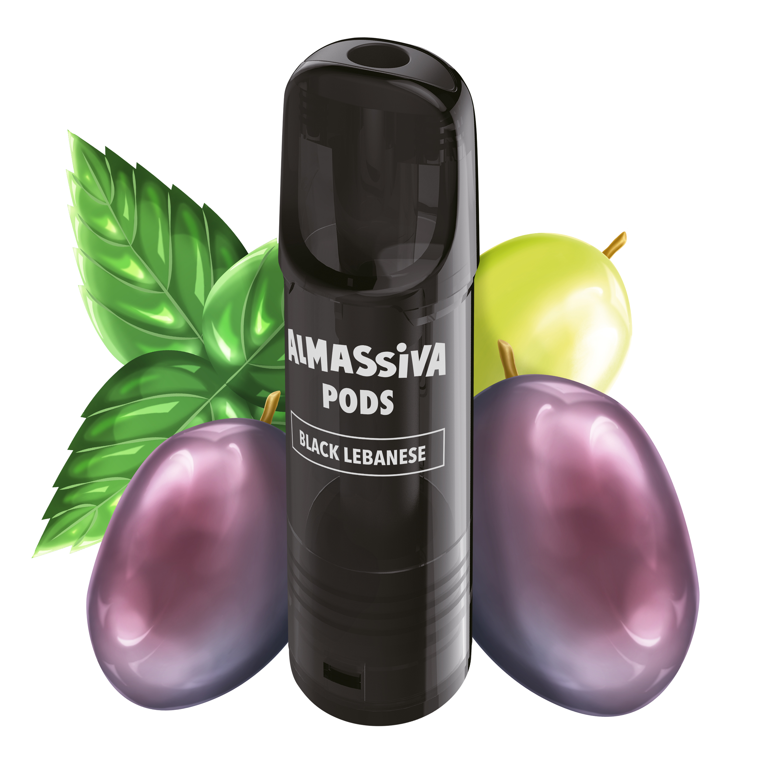 Al Massiva Vape - POD - Black Lebanse 1,7% Nikotin 600 Züge (2 Pods)