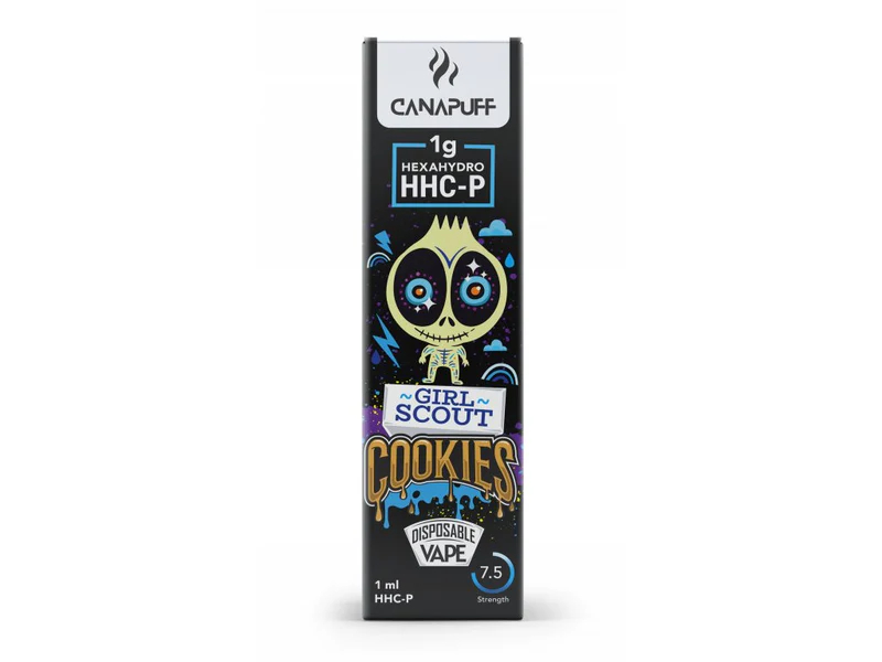 Canapuff Black HHC-P Vape - Girl Scout Cookie 1ml