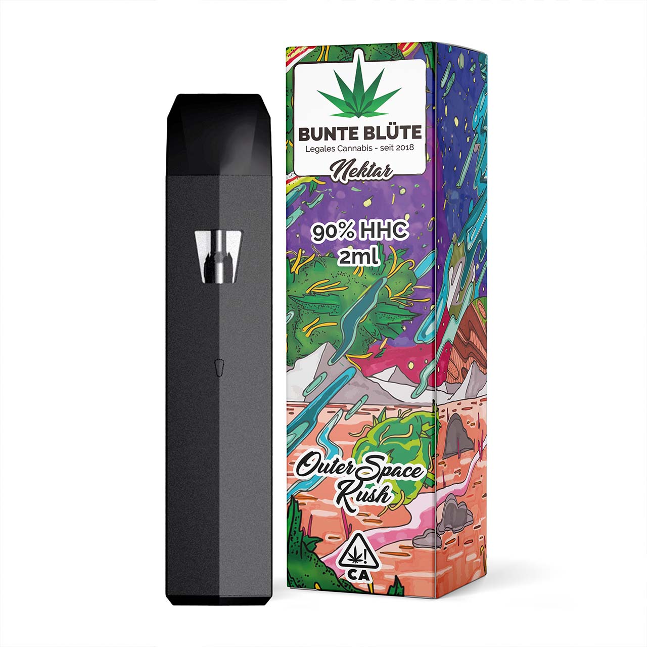 Bunte Blüte HHC Vape - Outer Space Kush 2ml