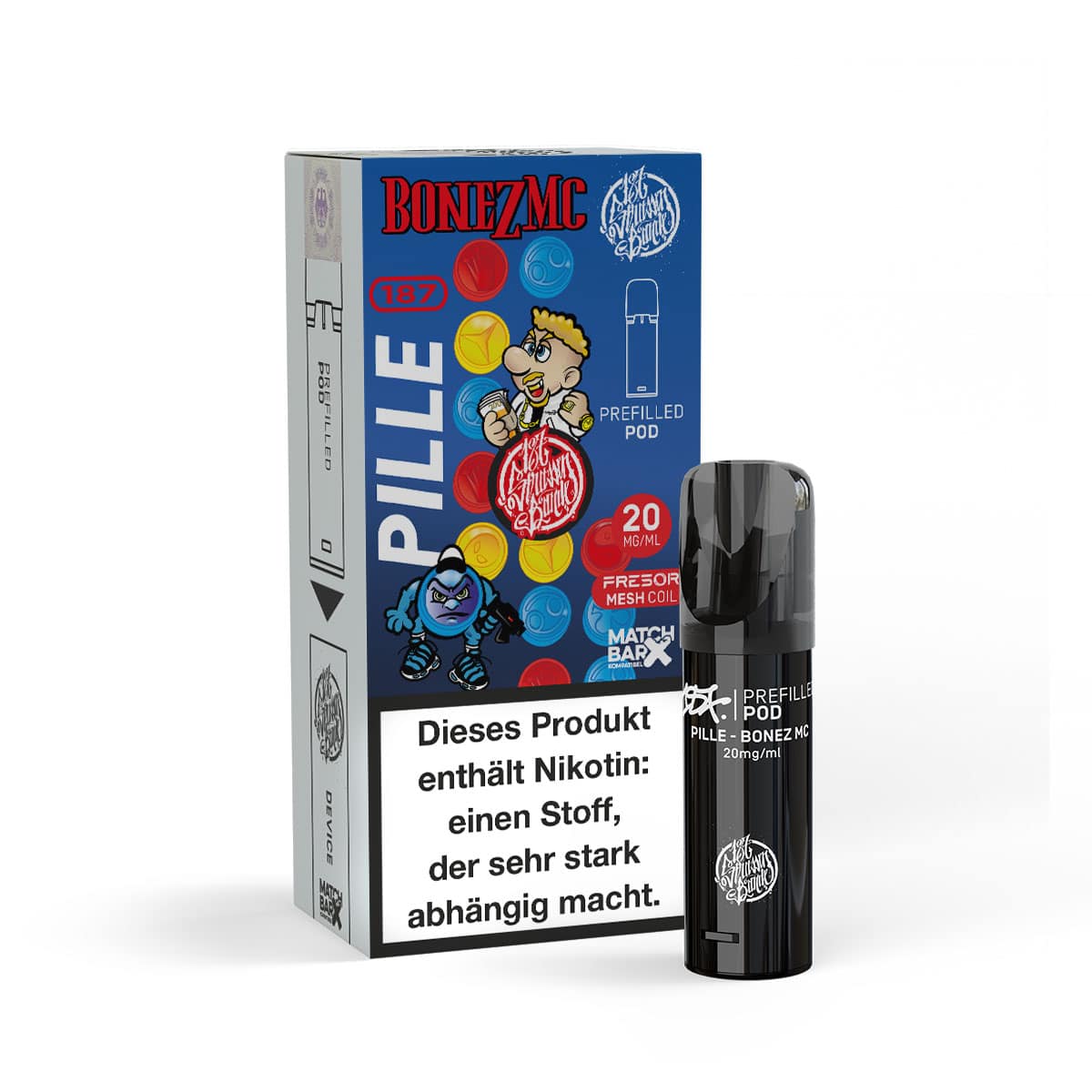 187 Pod Bonez MC Pille